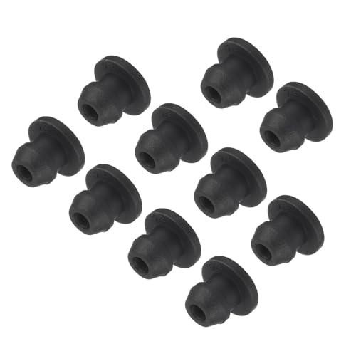 QUARKZMAN Tappo in Silicone per Fori, 10pz Tappi Copriforo Chiusura a Scatto Guarnizione Gomma Filo per Cucina Tenuta Impermeabili Pannelli Rotondi, Diametro 5mm/0,2