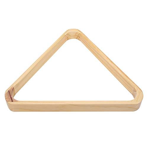 Vbest life Biliardo Professionale in Legno Cornice Triangolare a rombo Palle da Biliardo Biliardo a cremagliera Treppiede in Legno Accessori da Biliardo Articoli per Lo Sport Accessori(Britannico)