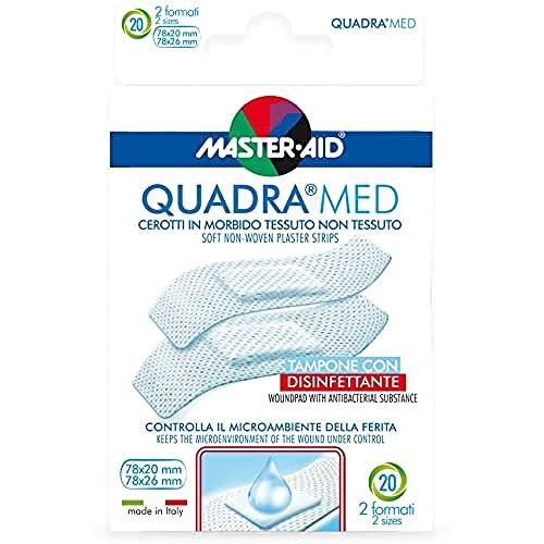 Master Aid Quadra Med Strip, 2 Formati - 1 Prodotto