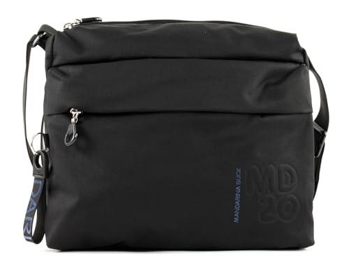 Mandarina Duck Md 20 P10qmtt4, Borsa A Tracolla Donna, Nero (Black), 30x26x14 L x H W