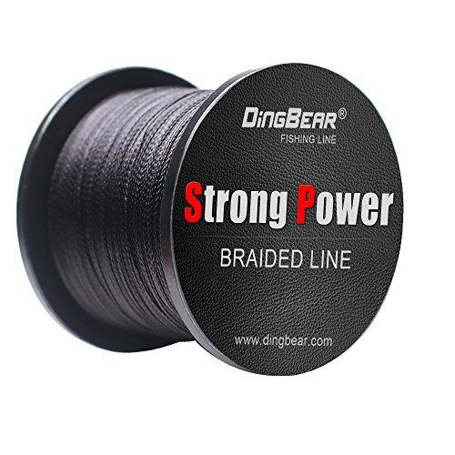 Dingbear 1093Yd/1000m 65LB/0.37mm Rosso Super Forte Tiro Generico Intrecciato Linea di Pesca Linea di Kite Cavo di Rete Intrecciata Linea di Pesca Super Resistenza…