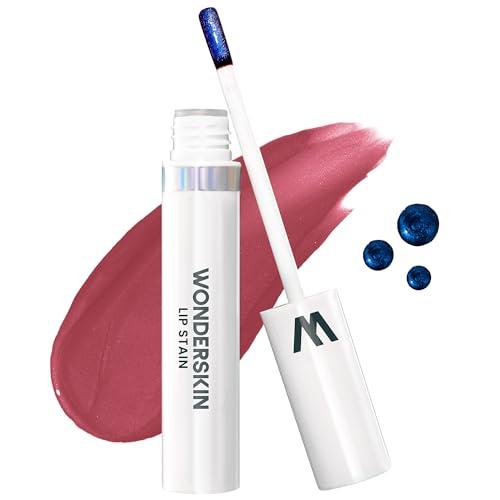 Wonderskin Wonder Blading Lip Stain Masque, Macchia Labbra Naturale, Lip Tint a Lunga Durata Impermeabile (Charming Masque)