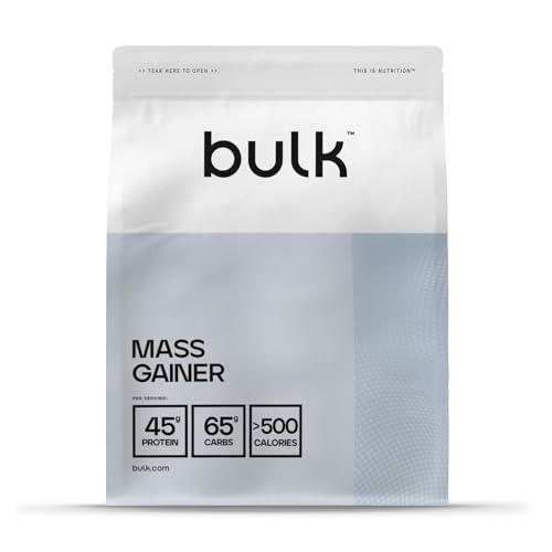 Bulk Complete Mass Gainer | Chocolate | 2.5kg | 45g di proteine e 5g di BCAA per porzione | Integratore calorico per aumentare la massa muscolare | Facile da miscelare | Gusti deliziosi