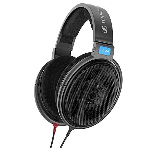 Sennheiser HD600 Cuffia Stereofonica Hi-End Dinamica Aperta, Connettore da 6,3 mm, Blu