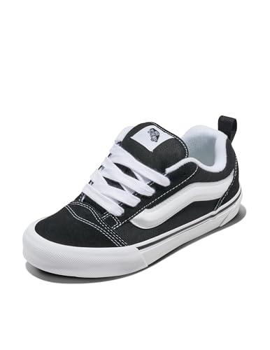 Vans Knu Skool - Scarpette unisex per bambini, Nero True White, 40 EU