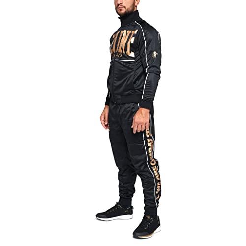 LEONE 1947, Tuta Premium, Unisex – Adulto, Nero, S, AB300