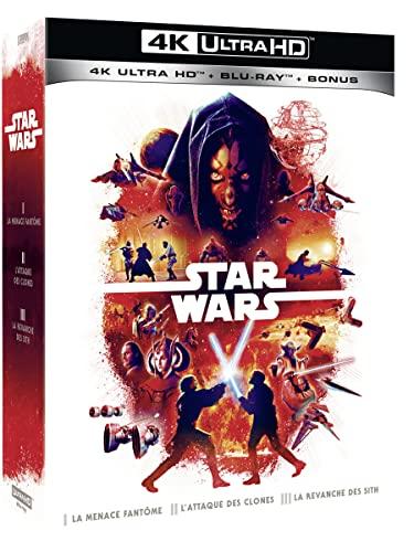 COFFRET STAR WARS - LA PRELOGIE - 3 UHD 4K + 6 BD