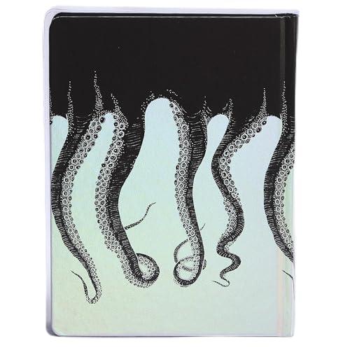 BE YOU Octopus Small, Diario Scuola 2024-2025, Agenda 12 Mesi Datata, Formato Easy 12,5cm x 16,5cm, Diario con Sticker e Segnalibro, Colore Nero