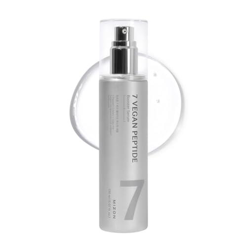 7 vasetti da serbatoio Vergan 150 ml BOOSTER SÉRUM CON 7 PÉPTIDI 150ML – Siero Potenziatore, Effetto Glass Skin Istantaneo, Raffinamento dei Pori, Idratazione Duratura, Skincare Vegano Coreano