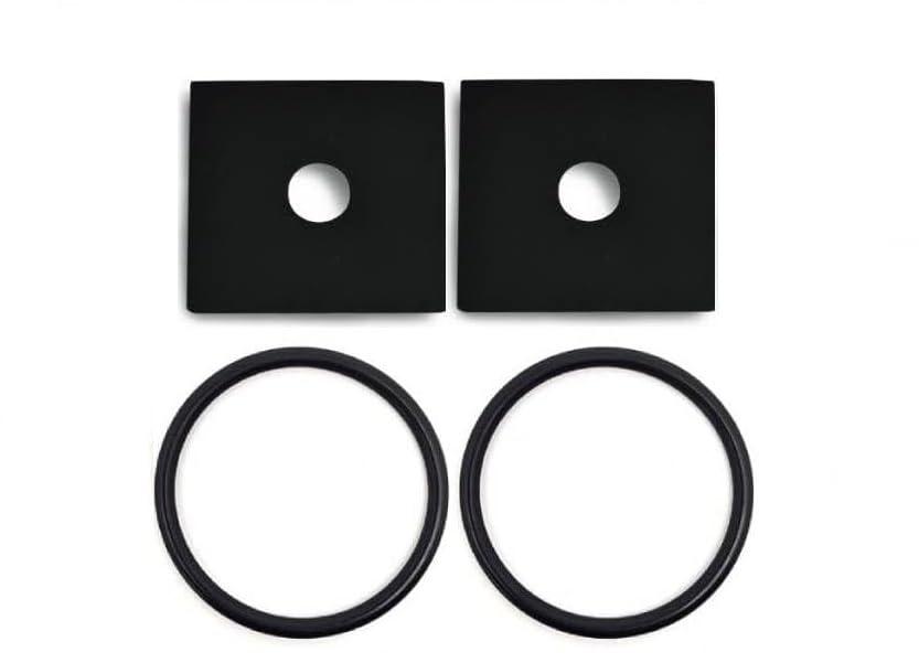 2 Guarnizioni + 2 Spessori ricambi per macchina caffè compatibile con didiesse frog