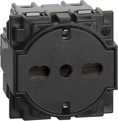 Bticino Living Now Presa Multistandard, Nero