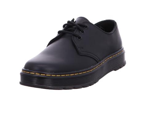 Dr. Martens Brookline Lo Black Lusso, Platform Uomo, Nero, 43 EU