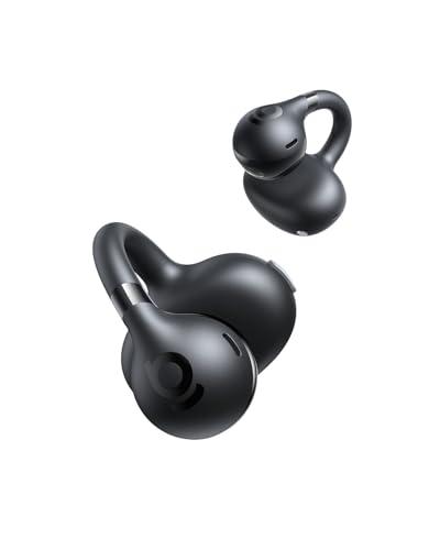 Baseus BC1 Auricolari a Orecchio Aperto, Clip per Orecchie, Suono Straordinario, Basso Adattivo, Bluetooth 6.0, Riduzione Rumore in Chiamata, IP55, 38H di Autonomia, Leggeri - Nero Interstellare