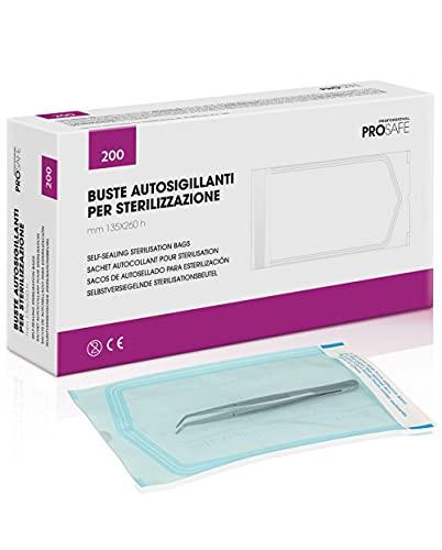 Buste Autosigillanti per Autoclave Sterilizzazione Strumenti 135x260 200 Pz (370.076)
