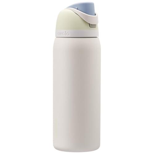 Owala FreeSip Borraccia Termica Acciaio Inox con Cannuccia, 945 ml – Bottiglia Termica Isolata per Sport e Viaggio, Senza Perdite, Senza BPA, Iced Breeze
