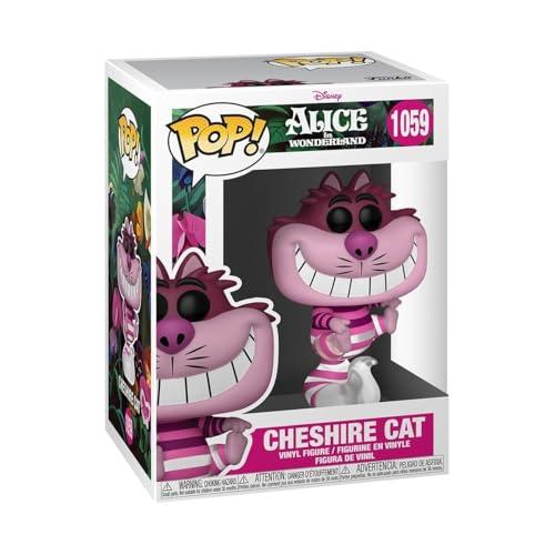 Funko Pop! Disney: Alice 70th – Cheshire Cat - Translucent - Alice in Wonderland - Figura in Vinile da Collezione - Idea Regalo - Merchandising Ufficiale - Giocattoli per Bambini e Adulti