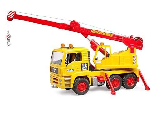 bruder 01054 - Edizione speciale 50 anni MAN TGA camion gru - 1:16 veicoli, veicoli da cantiere