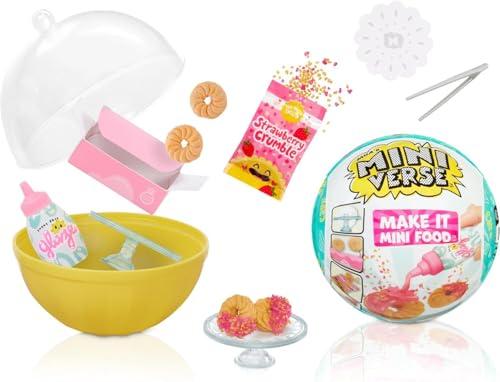 MGA's Miniverse Make It Mini Food di MGA - Cafe Serie 3 - Mini Oggetti da Collezione in una Confezione Misteriosa - Gioco in Resina Fai-da-te - Repliche di Cibi, NON COMMESTIBILI - Età 8+