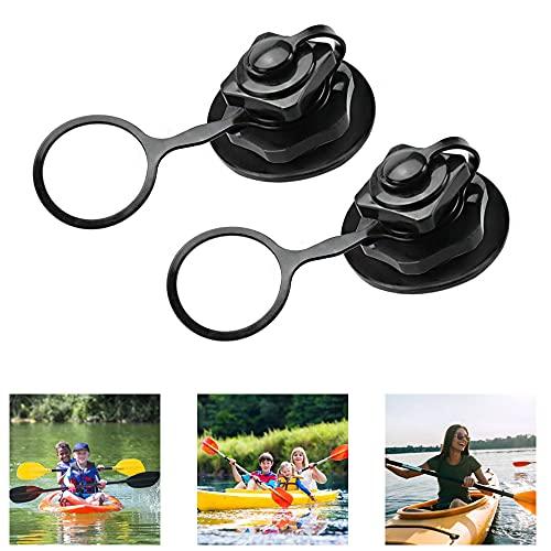 BUZIFU 2 pezzi valvola dell'aria gonfiabile di ricambio valvola universale a spirale barca valvola dell'aria di ricambio per gonfiaggio unidirezionale bondoni anti-perdite Boston valvola a vite 16 mm