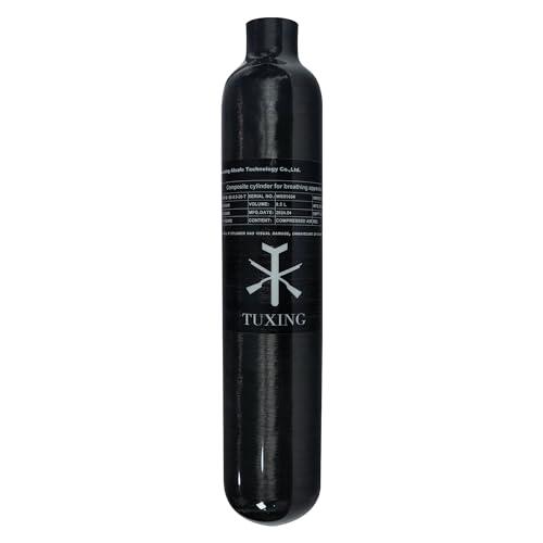 30Mpa 4500Psi 0.5L 31Cu in serbatoio HPA in fibra di carbonio da 500 cc, bombola del gas, caccia al paintball per pistola PCP Daystate e filettatura FX M18 * 1.5