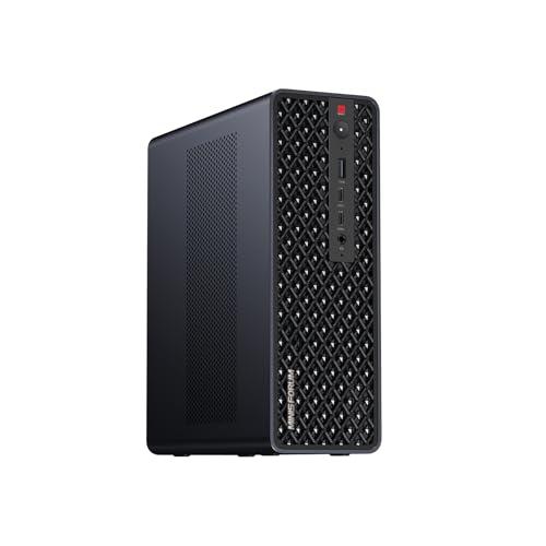 MINIS FORUM MS-S1 Max Mini Stazione di Lavoro AI, AMD Ryzen AI Max+ 395 (16C/32T, 5,1 GHz), GPU RDNA 3.5, 128 Gb UMA RAM, SSD 2 Tb, Slot PCIe x16, USB4 V2 (80 Gbps) & Doppia 10GbE, PSU 320W, Wi-Fi 7