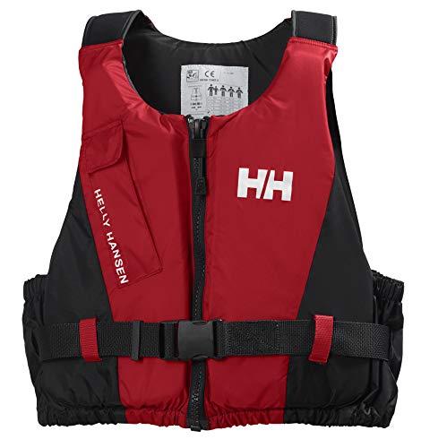 Helly Hansen Rider Vest, Aiuto al galleggiamento Unisex, Rosso (Red/Ebony), 70/90