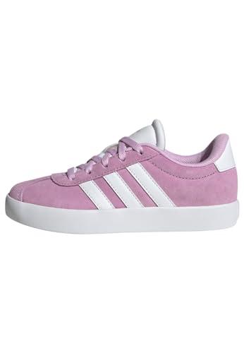 adidas Unisex - Bambini e Ragazzi VL Court 3.0 Shoes, Bliss Lilac/Cloud White/Grey Two, 40 EU