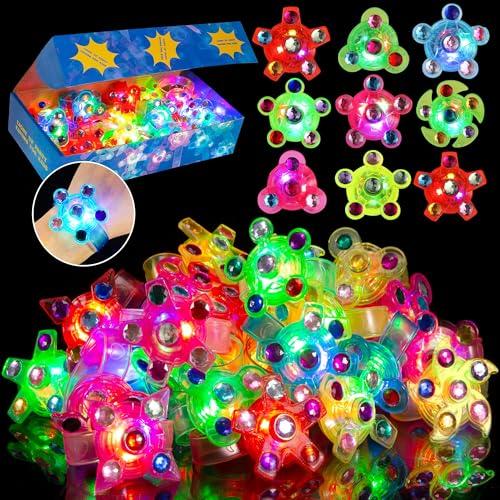 SCIONE Bomboniere per Festa 24 Pezzi Riempitrici per Borse Luce LED Braccialetto Antistress Articoli per Festa Regali di Ritorno per Bambini Bomboniere per Compleanno San Pasqua Halloween Natale