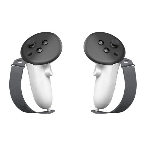 PRISMXR Impugnature Grip straps per controller compatibili con Meta Quest 3S/3, cinturino da polso morbido regolabile adatto a mani di diverse dimensioni, Cinturino in microfibra morbida