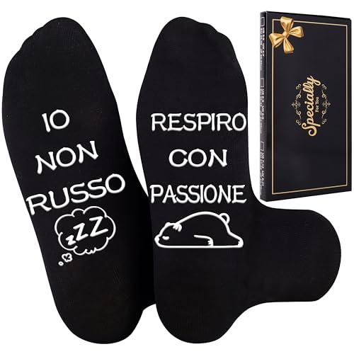 Merclix Regalo Uomo Natale Calzini Uomo Divertenti Regali Divertenti Uomo Idee Regalo Uomo Compleanno Regali Per Lui Regalo Papa Natale Regalo Fidanzato Anniversario Regalo Papà Compleanno Utile
