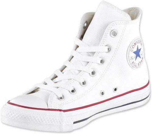 Converse Pelle Mandrini Bianco Bianco CT AS Classic Lea 132169C, Taglia:39