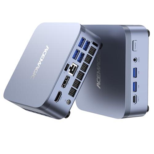 ACEMAGIC Matrix M5 Mini PC, Intel Core i9-14900HX (fino a 5,8 GHz), 32 GB DDR4 RAM 1 TB PCIe 4.0 SSD Micro Desktop Computer, Triplo Display 4K/WiFi 6/Win11 Pro per Gaming, Rendering 3D, Editing Video