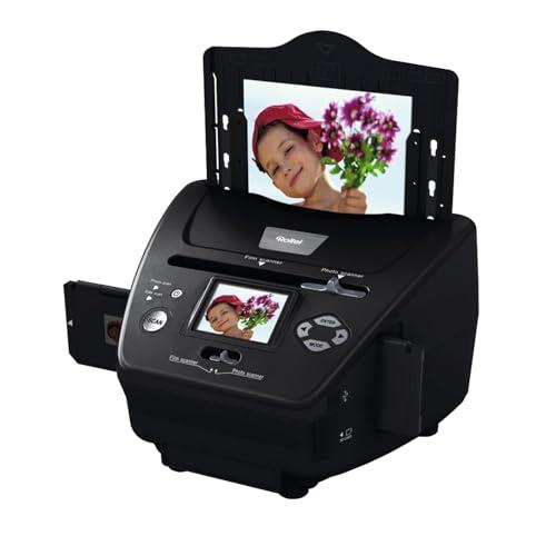 Rollei PDF S 240 SE Multiscanner per Foto Diapositive e Negativi Fotografico 35mm/135, Scanner Pellicole e Convertitore in Digitale Alta Risoluzione, Scanner-Foto-Diapositive-Negativi-Digitale