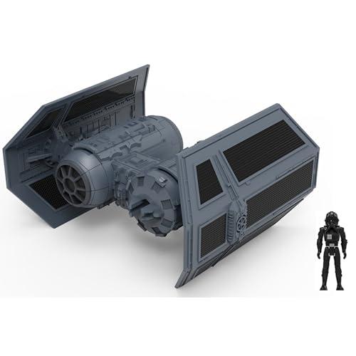 STAR WARS Micro Galaxy Squadron TIE Bomber (Armada Edition) - Veicolo da 5 pollici con doppia cabina di pilotaggio, Bomb Bay e accessorio per micro figure da 1 pollici