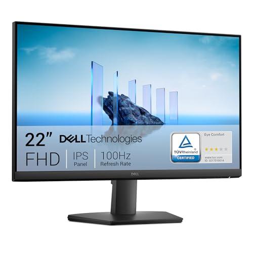 Dell 22 Monitor - SE2225HM, Full HD (1920x1080), 100Hz, VA, 5ms, VESA (100x100mm), HDMI, VGA, 3 Anni di Garanzia, Nero
