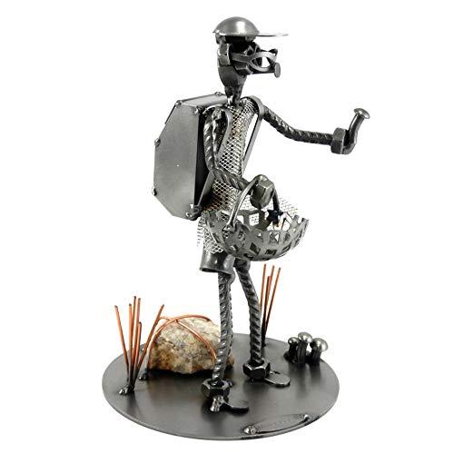 FUNGAIOLO IN METALLO CON VITI BULLONI CHIODI DI METAL IDEA - IDEA REGALO ORIGINALE - 100% ARTIGIANALE - MADE IN ITALY - PERSONALIZZABILE
