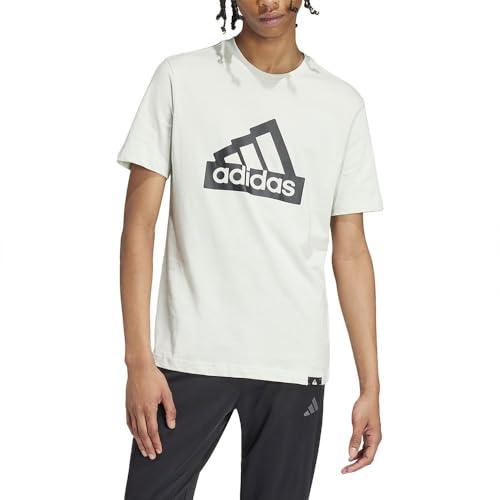 adidas Uomo Modern Essentials Graphic Tee, Linen Green, M