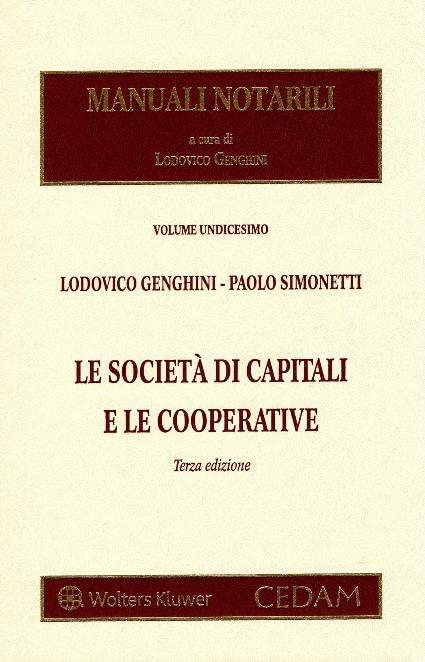Società Di Capitali E Le Cooperative