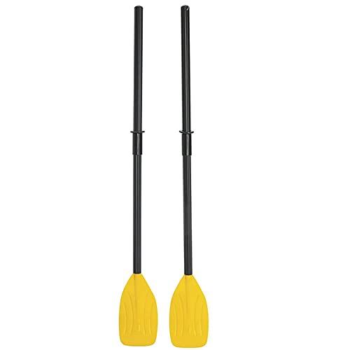Coppia di Remi pagaie con Manico e Pala in plastica per canotto gommone Kayak gonfiabili Mare imbarcazione Barca smontabili