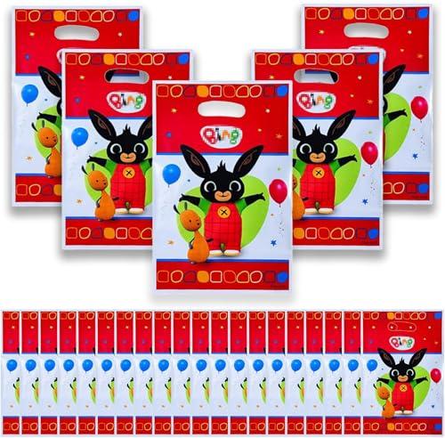 50 pezzi borsa regalo Bunny，sacchetti regalo Bunny，sacchettini caramelle Bunny，Bunny sacchettini compleanno，Bunny bustine regalini fine festa