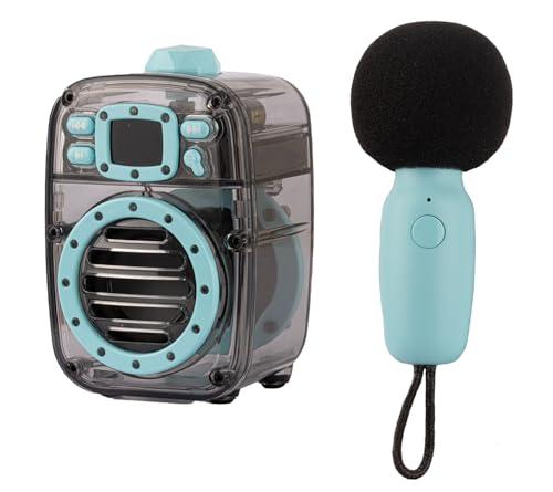 Altoparlante Wireless Karaoke 10 Watt con Microfono, Bluetooth, Display a Colori, Batteria 2000 mAh