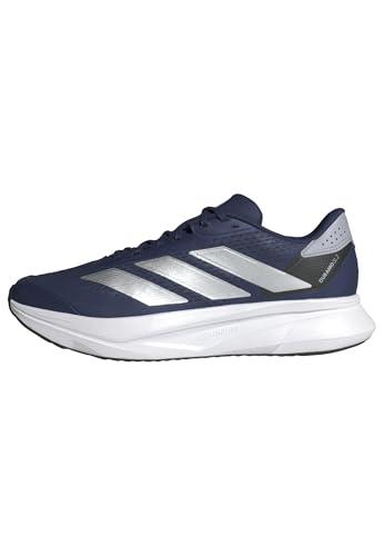 adidas Duramo SL 2 Running Shoes, Scarpe da Corsa Uomo, Dark Blue/Silver Metallic/Halo Silver, 43 1/3 EU