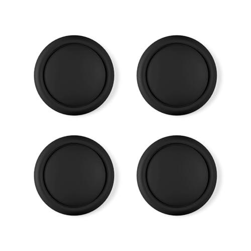 playvital Copri Levette Analogiche per Nintendo Switch 2, Gommini Silicone Thumb Grip Joystick Caps per Joycon 2, Accessori per Switch 2, 2 Paia, Nero
