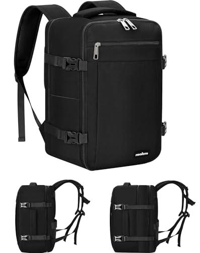 MOCOCITO Zaino Ryanair Wizzair 40x30x20,Zaino da Viaggio Espandibile 24-30L Porta PC Laptop 15.6