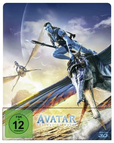 Avatar - The Way of Water - Steelbook (Blu-ray 3D) (+ Blu-ray 2D) (+ Bonus-Blu-ray)