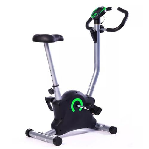Cyclette Da Casa Bicicletta da allenamento Indoor con Display LCD Resistenza Regolabile Gym Ciclocamera con Comodo sedile