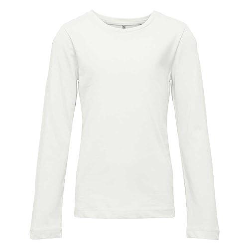 ONLY Kognew L/S Tee Jrs Noos, Maglietta a Maniche Lunghe Bambine e Ragazze, Ballerino di Nuvola, 122-128