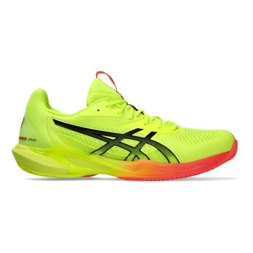 Asics Solution Speed FF 3 Clay, Sneaker Uomo, Safety Yellow Black, 42 EU