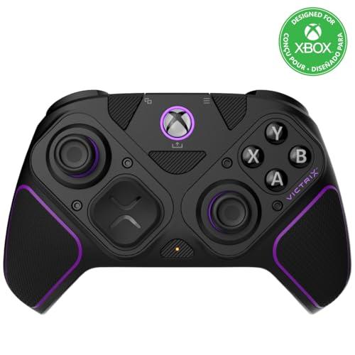 PDP Victrix Pro BFG Wireless Controller: Black For Xbox Series X|S, Xbox One, and Windows 10/11 PC, Senza fili, Nero
