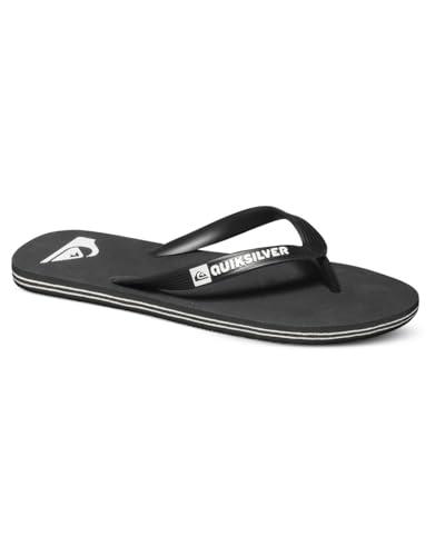 Quiksilver Molokai, Sandali Uomo, Nero Black Black White Xkkw, 43 EU